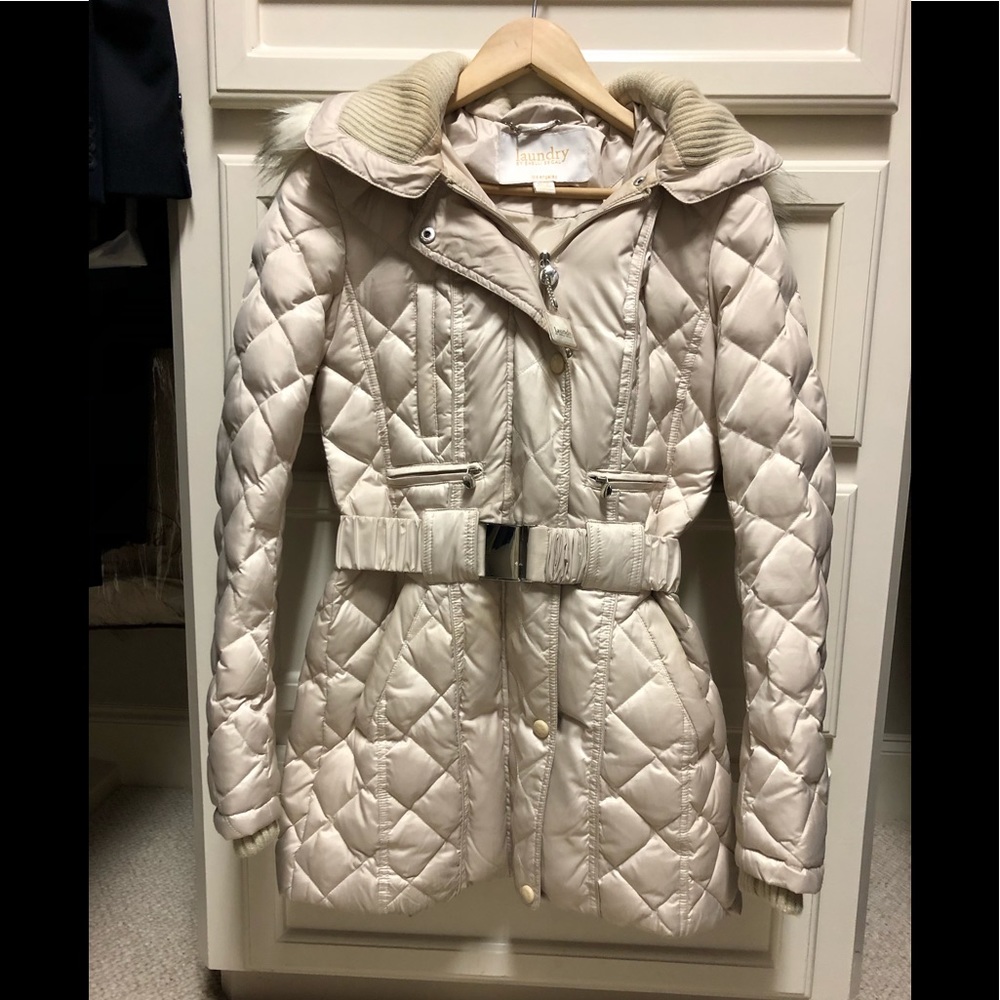 Laundry by Shelli Segal Down Coat XS